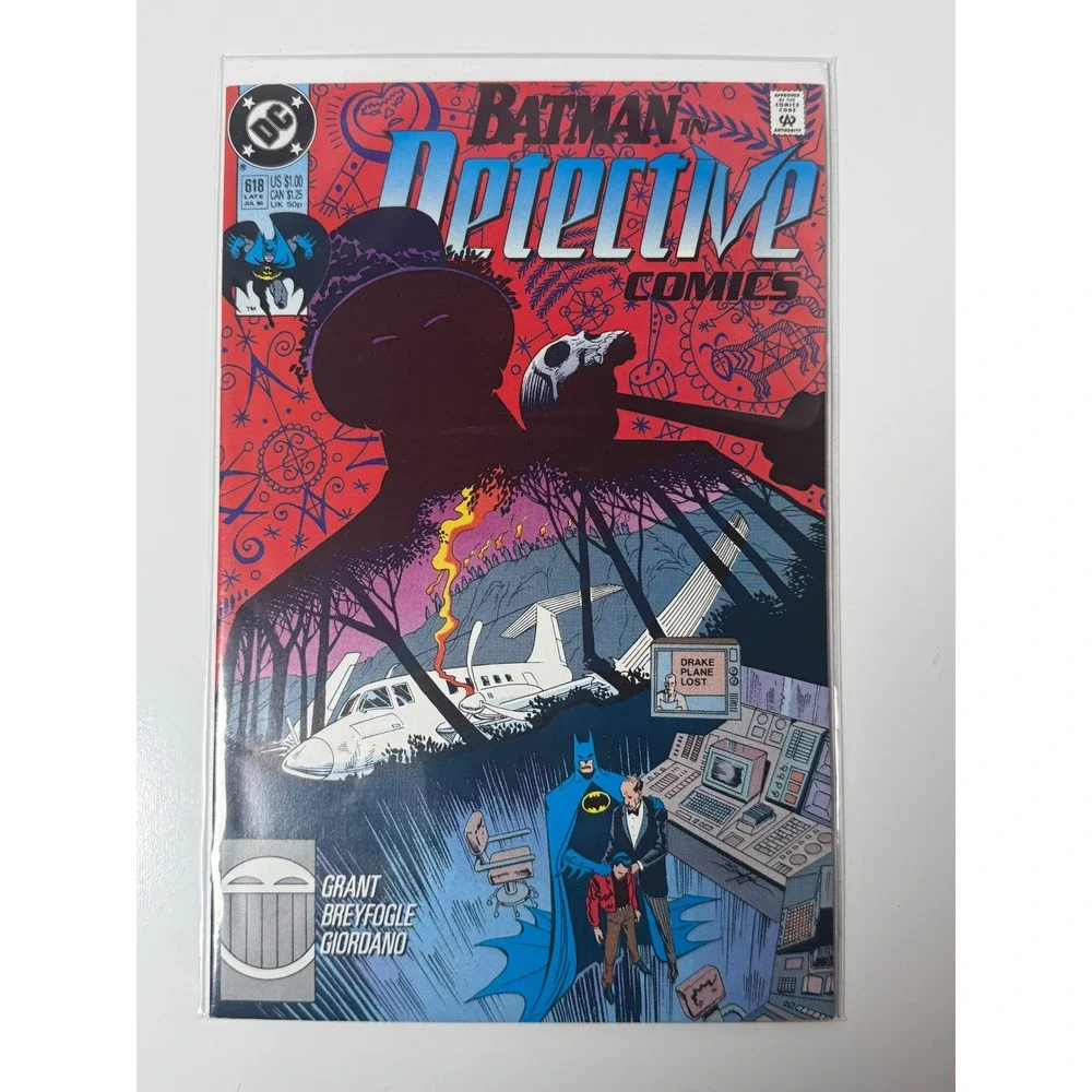 Batman‎ Detective Comics 618 1990 DC Comics Grant Breyfogle Tim Drake Vintage